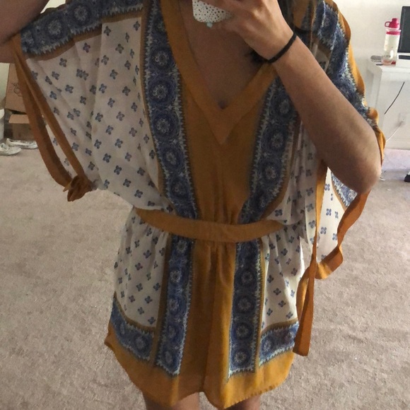 Free people printed dress - Picture 3 of 4